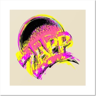 Zapp Band offset graphic Posters and Art